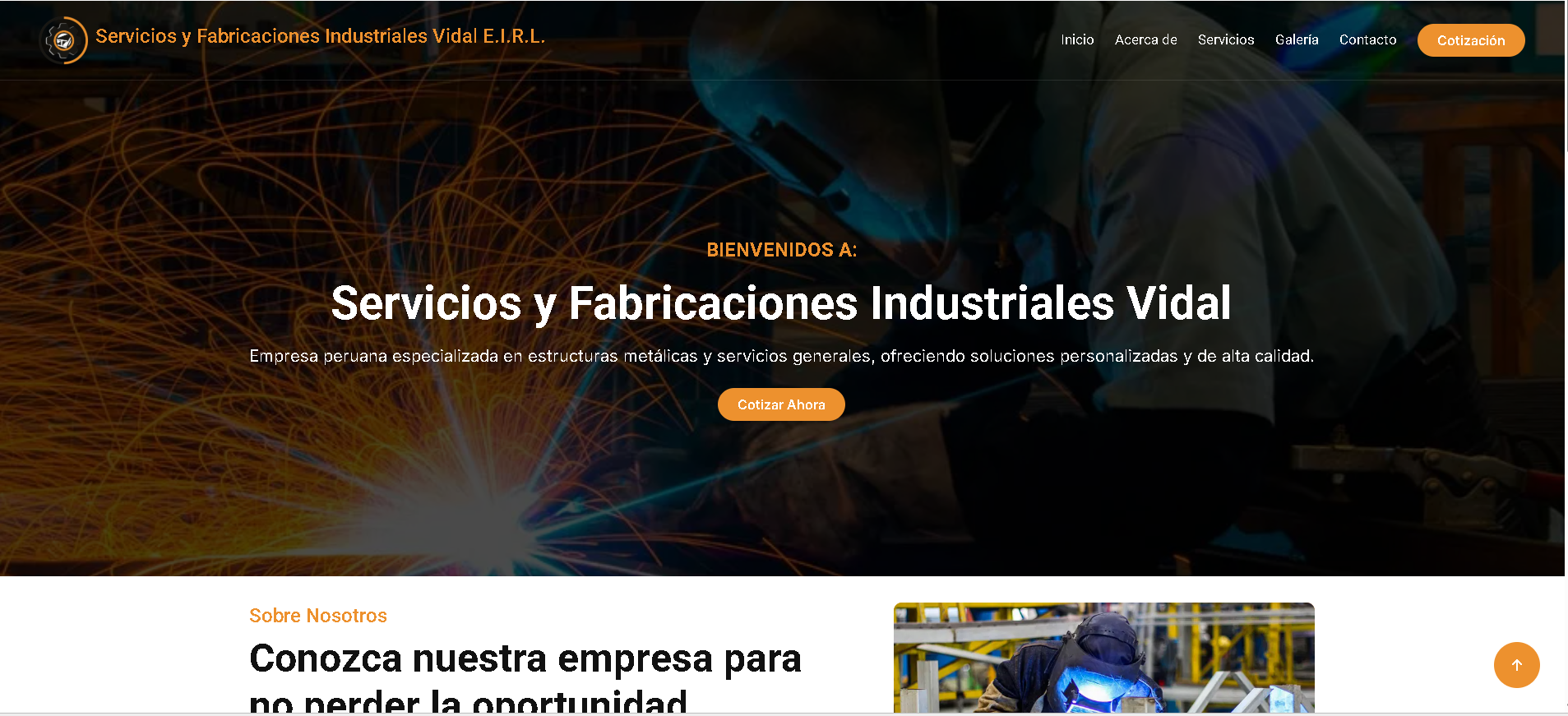 Landing Page Corporativa